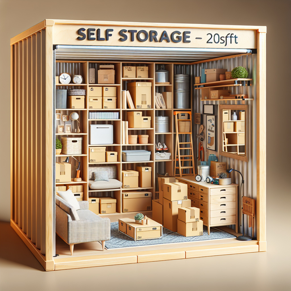 Exploring the Benefits of a 20sqft Self Storage Unit