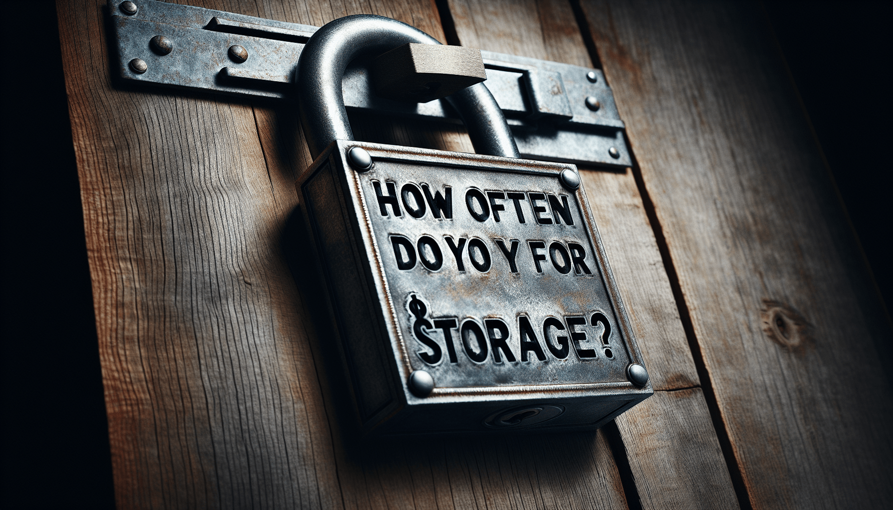 How Often Do You Pay For Storage?